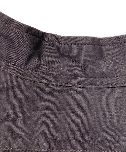 VERMEIL par iena（ヴェルメイユ パー イエナ）VERMEIL par iena (ヴェルメイユ パー イエナ) THOMAS MASON (トーマスメイソン) ノーカラーシャツワンピース ブラック サイズ:不明の古着・服飾アイテム