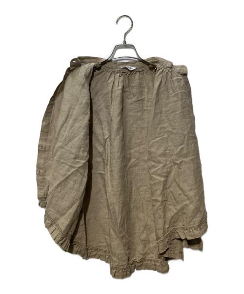 Hug O'War（ハグオーワー）Hug O'War (ハグオーワー) リネンブラウス ベージュ サイズ:FREEの古着・服飾アイテム