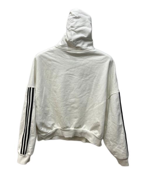adidas（アディダス）adidas (アディダス) WILLY CHAVARRIA (ウィリーチャバリア) CHAVARRIA TREFOIL HOODIE ホワイト サイズ:Mの古着・服飾アイテム