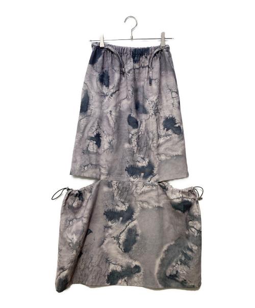 MANIA MARKET（マニアマーケット）MANIA MARKET (マニアマーケット) ロングスカート グレー サイズ:FREEの古着・服飾アイテム