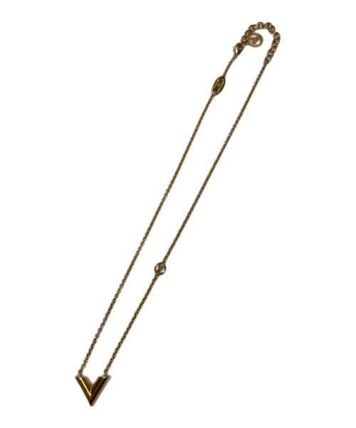 LOUIS VUITTON（ルイ ヴィトン）LOUIS VUITTON (ルイ ヴィトン) ネックレス・エセンシャル V ゴールドの古着・服飾アイテム