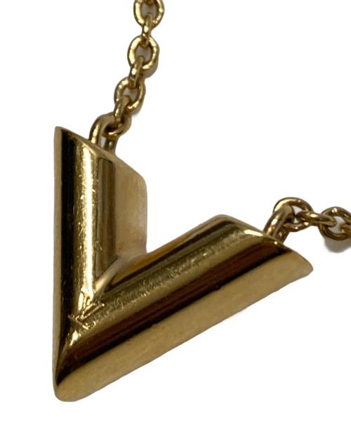 LOUIS VUITTON（ルイ ヴィトン）LOUIS VUITTON (ルイ ヴィトン) ネックレス・エセンシャル V ゴールドの古着・服飾アイテム