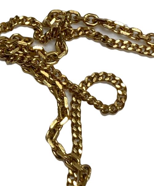 Dior（ディオール）DIOR (ディオール) PETIT CD ダブルネックレス ゴールドの古着・服飾アイテム