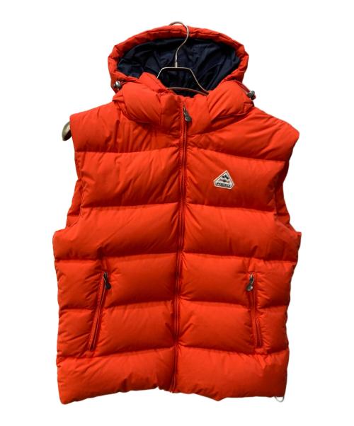 Pyrenex（ピレネックス）Pyrenex (ピレネックス) ダウンベスト TANGERINE サイズ:Lの古着・服飾アイテム