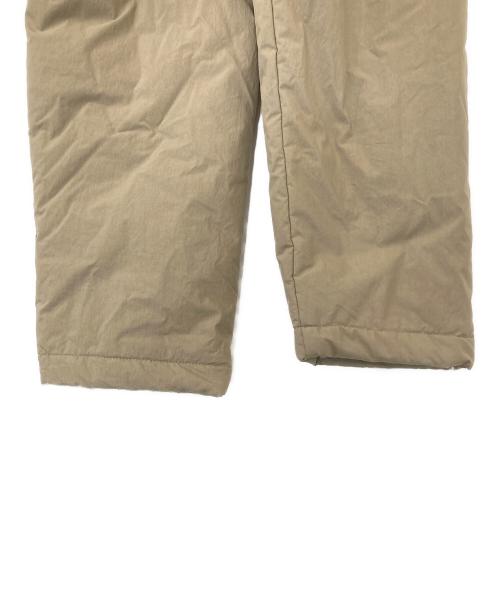 Yarn Studios（ヤーン）Yarn Studios (ヤーン) ナイロン中綿コート ベージュ サイズ:FREEの古着・服飾アイテム