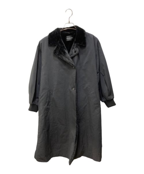 mizuiro-ind（ミズイロインド）mizuiro-ind (ミズイロインド) バックボアコート ブラック サイズ:FREEの古着・服飾アイテム