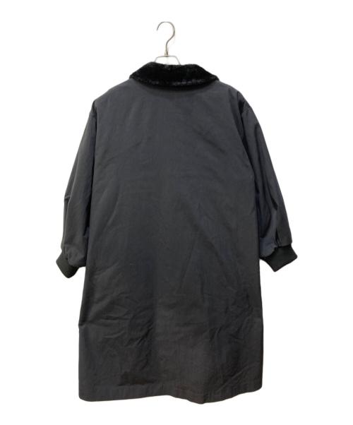 mizuiro-ind（ミズイロインド）mizuiro-ind (ミズイロインド) バックボアコート ブラック サイズ:FREEの古着・服飾アイテム