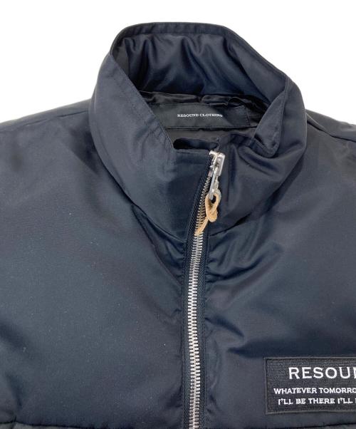 RESOUND CLOTHING（リサウンドクロージング）RESOUND CLOTHING (リサウンドクロージング) ダウンベスト ブラック サイズ:SIZE 2の古着・服飾アイテム