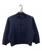 45Rフォーティファイブ・アール）の古着「ウールニットカーディガン」｜ネイビー