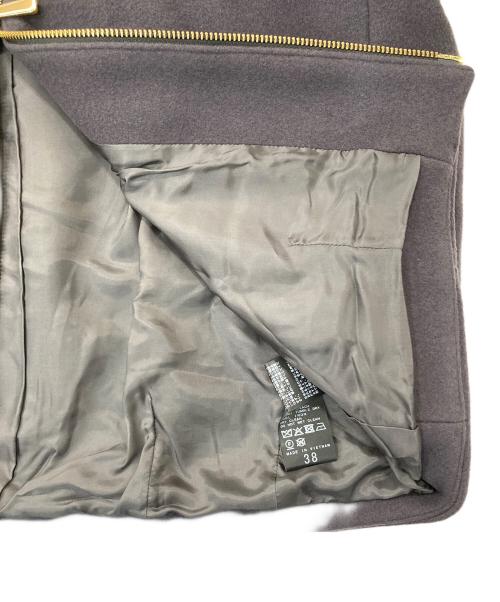 Noble（ノーブル）Noble (ノーブル) カシミヤ混コート グレー サイズ:38の古着・服飾アイテム