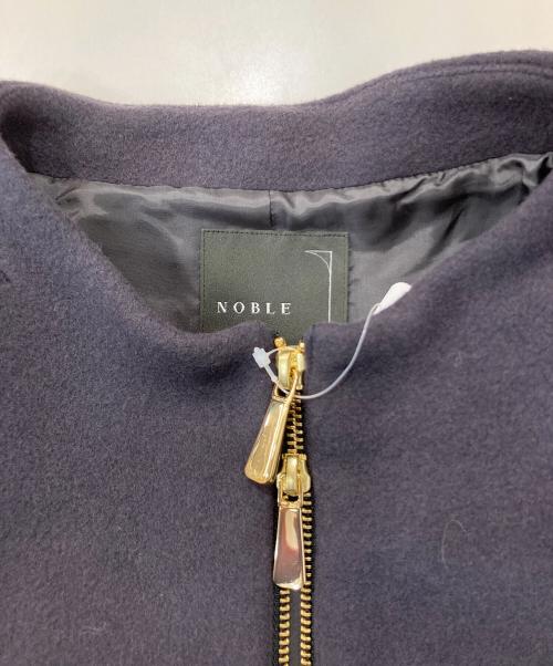Noble（ノーブル）Noble (ノーブル) カシミヤ混コート グレー サイズ:38の古着・服飾アイテム