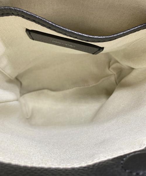 itten-itten（イッテンイッテン）itten-itten (イッテンイッテン) レザーショルダーバッグ ブラックの古着・服飾アイテム