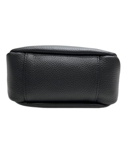 itten-itten（イッテンイッテン）itten-itten (イッテンイッテン) レザーショルダーバッグ ブラックの古着・服飾アイテム