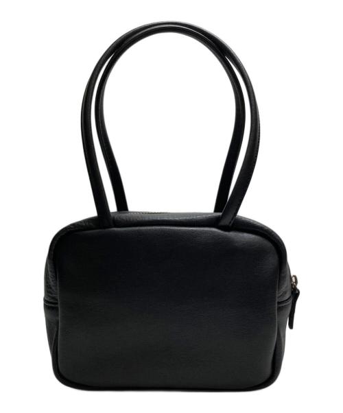 Rinori（リノリ）Rinori (リノリ) レザーミニボストンバッグ ブラックの古着・服飾アイテム