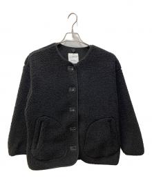 SHIPS any（シップスエニィ）の古着「ボアジャケット」｜ブラック