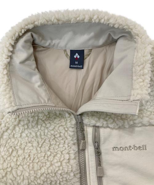 mont-bell（モンベル）mont-bell (モンベル) フリースジャケット ホワイト サイズ:Ⅿの古着・服飾アイテム