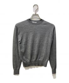 Whim Gazette（ウィムガゼット）の古着「16Gクルーネックプルオーバー」｜グレー