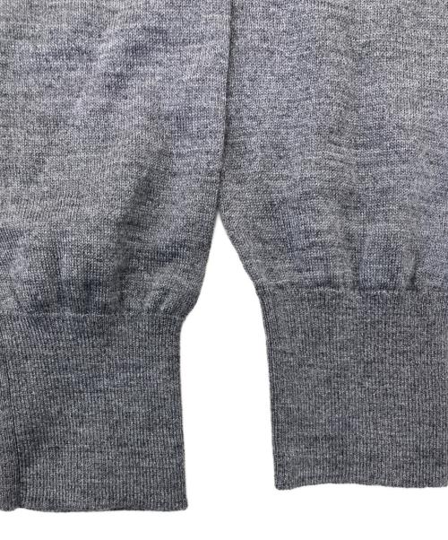 Whim Gazette（ウィムガゼット）Whim Gazette (ウィムガゼット) 16Gテンジクカーディガン グレー サイズ:F 未使用品の古着・服飾アイテム