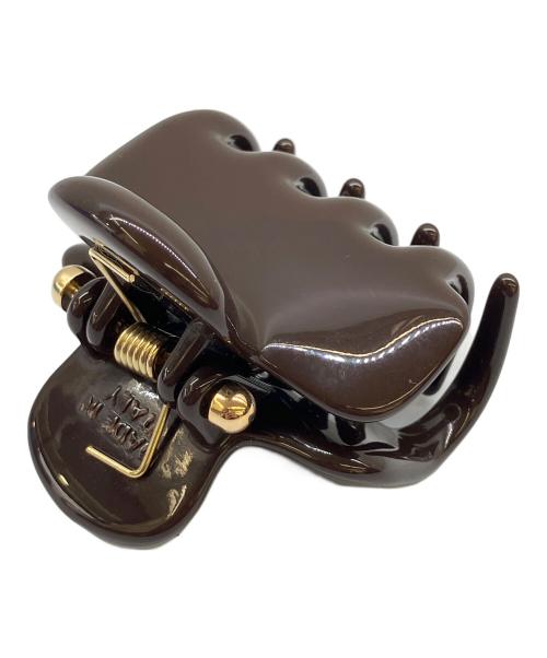 UNDO HAIRWARE（ウンドウヘアウェア）UNDO HAIRWARE (ウンドウヘアウェア) CLAW CLIP No.2 ブラウンの古着・服飾アイテム