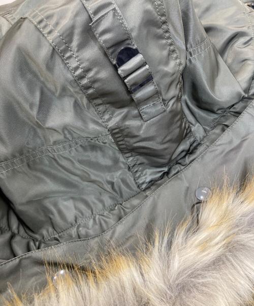 ALPHA（アルファ）ALPHA (アルファ) フライトジャケット カーキ サイズ:Lの古着・服飾アイテム