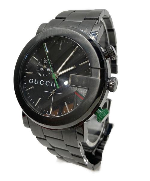 GUCCI（グッチ）GUCCI (グッチ) Gクロノ ブラックの古着・服飾アイテム