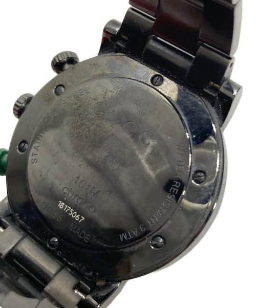 GUCCI（グッチ）GUCCI (グッチ) Gクロノ ブラックの古着・服飾アイテム