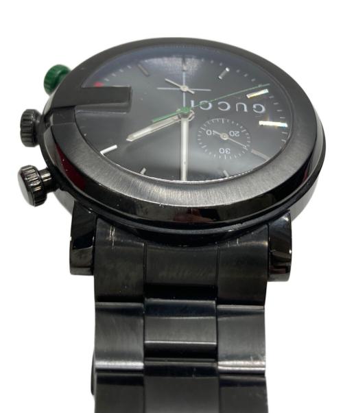 GUCCI（グッチ）GUCCI (グッチ) Gクロノ ブラックの古着・服飾アイテム