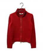 DOLCE & GABBANAドルチェ＆ガッバーナ）の古着「ドライバーズニット」｜レッド