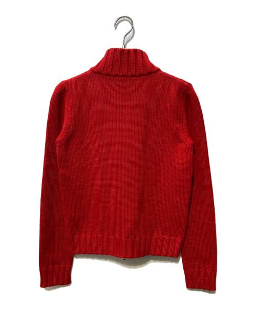 DOLCE & GABBANA（ドルチェ＆ガッバーナ）DOLCE & GABBANA (ドルチェ＆ガッバーナ) ドライバーズニット レッド サイズ:SIZE 40の古着・服飾アイテム