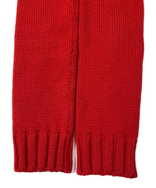 DOLCE & GABBANA（ドルチェ＆ガッバーナ）DOLCE & GABBANA (ドルチェ＆ガッバーナ) ドライバーズニット レッド サイズ:SIZE 40の古着・服飾アイテム