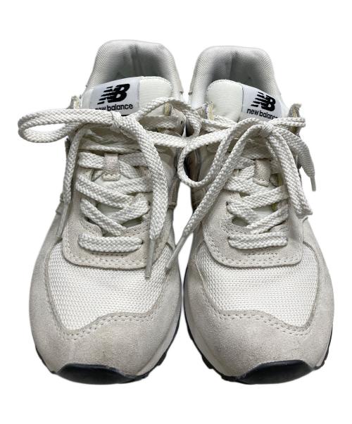 NEW BALANCE（ニューバランス）NEW BALANCE (ニューバランス) スニーカー アイボリー サイズ:22.5cmの古着・服飾アイテム