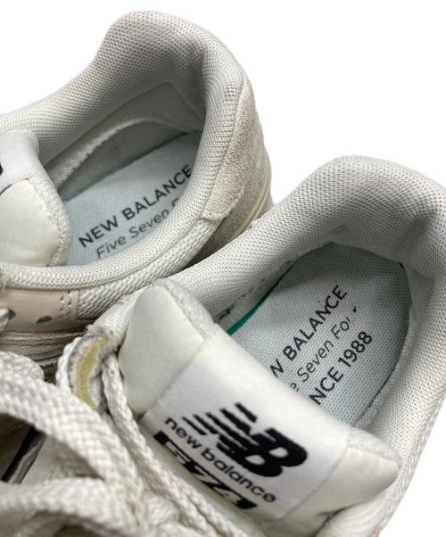 NEW BALANCE（ニューバランス）NEW BALANCE (ニューバランス) スニーカー アイボリー サイズ:22.5cmの古着・服飾アイテム