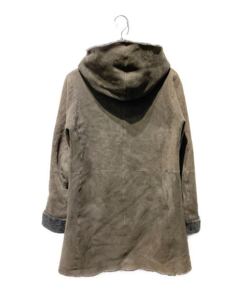 unknown（アンノーン）unknown (アンノーン) ムートンコート グレー サイズ:サイズ表記なしの古着・服飾アイテム
