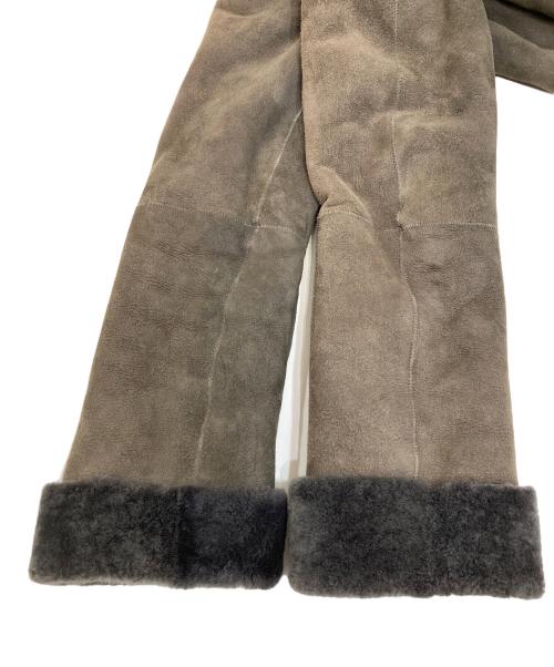 unknown（アンノーン）unknown (アンノーン) ムートンコート グレー サイズ:サイズ表記なしの古着・服飾アイテム