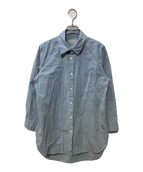 MARGARET HOWELL（マーガレットハウエル）MARGARET HOWELL (マーガレットハウエル) FINE COTTON CHAMBRAY スカイブルー サイズ:SIZE 1の古着・服飾アイテム