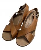 danskoダンスコ）の古着「タッセルサボサンダル」｜ブラウン