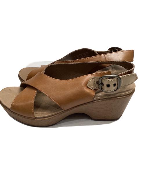 dansko（ダンスコ）dansko (ダンスコ) タッセルサボサンダル ブラウン サイズ:SIZE 37の古着・服飾アイテム