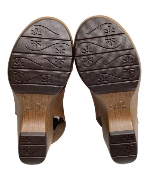 dansko（ダンスコ）dansko (ダンスコ) タッセルサボサンダル ブラウン サイズ:SIZE 37の古着・服飾アイテム