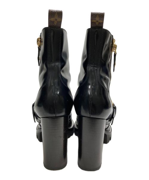 LOUIS VUITTON（ルイ ヴィトン）LOUIS VUITTON (ルイ ヴィトン) スタートレイルアンクルブーツ ブラック サイズ:SIZE 36の古着・服飾アイテム