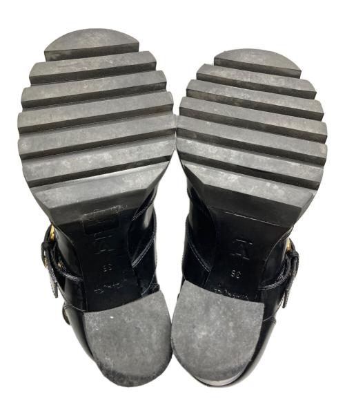 LOUIS VUITTON（ルイ ヴィトン）LOUIS VUITTON (ルイ ヴィトン) スタートレイルアンクルブーツ ブラック サイズ:SIZE 36の古着・服飾アイテム