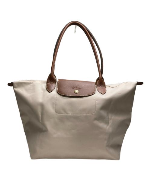 LONGCHAMP（ロンシャン）LONGCHAMP (ロンシャン) ル プリアージュ ベージュの古着・服飾アイテム