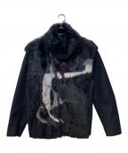 EMPORIO ARMANIエンポリオアルマーニ）の古着「ファージャケット」｜ネイビー