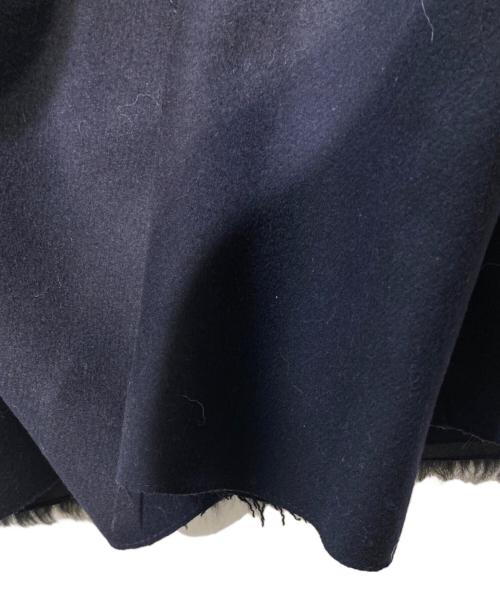 EMPORIO ARMANI（エンポリオアルマーニ）EMPORIO ARMANI (エンポリオアルマーニ) ファージャケット ネイビー サイズ:54の古着・服飾アイテム