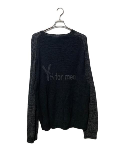 Y's for men（ワイズフォーメン）Y'S for men (ワイズフォーメン) ニット ブラック サイズ:3の古着・服飾アイテム