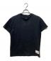 JIL SANDER（ジルサンダー）の古着「ロゴラベル カットソー」｜ブラック