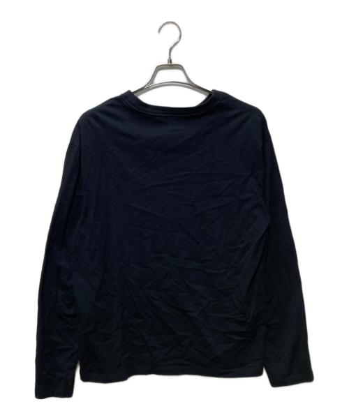 JIL SANDER+（ジルサンダープラス）JIL SANDER+ (ジルサンダープラス) ロゴラベルカットソー ブラック サイズ:XLの古着・服飾アイテム