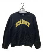 stussyステューシー）の古着「スウェット」｜ブラック
