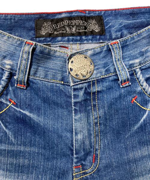 RED PEPPER（レッドペッパ）RED PEPPER (レッドペッパ) フレアデニム インディゴ サイズ:SIZE 81の古着・服飾アイテム
