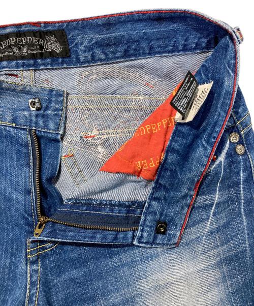 RED PEPPER（レッドペッパ）RED PEPPER (レッドペッパ) フレアデニム インディゴ サイズ:SIZE 81の古着・服飾アイテム