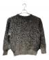 ssstein (シュタイン) GLITTER FUR KNIT GRADATION グレー サイズ:S：29000円